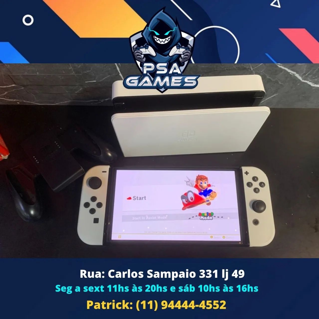 Nintendo Switch Oled Desbloqueado  - Foto 3