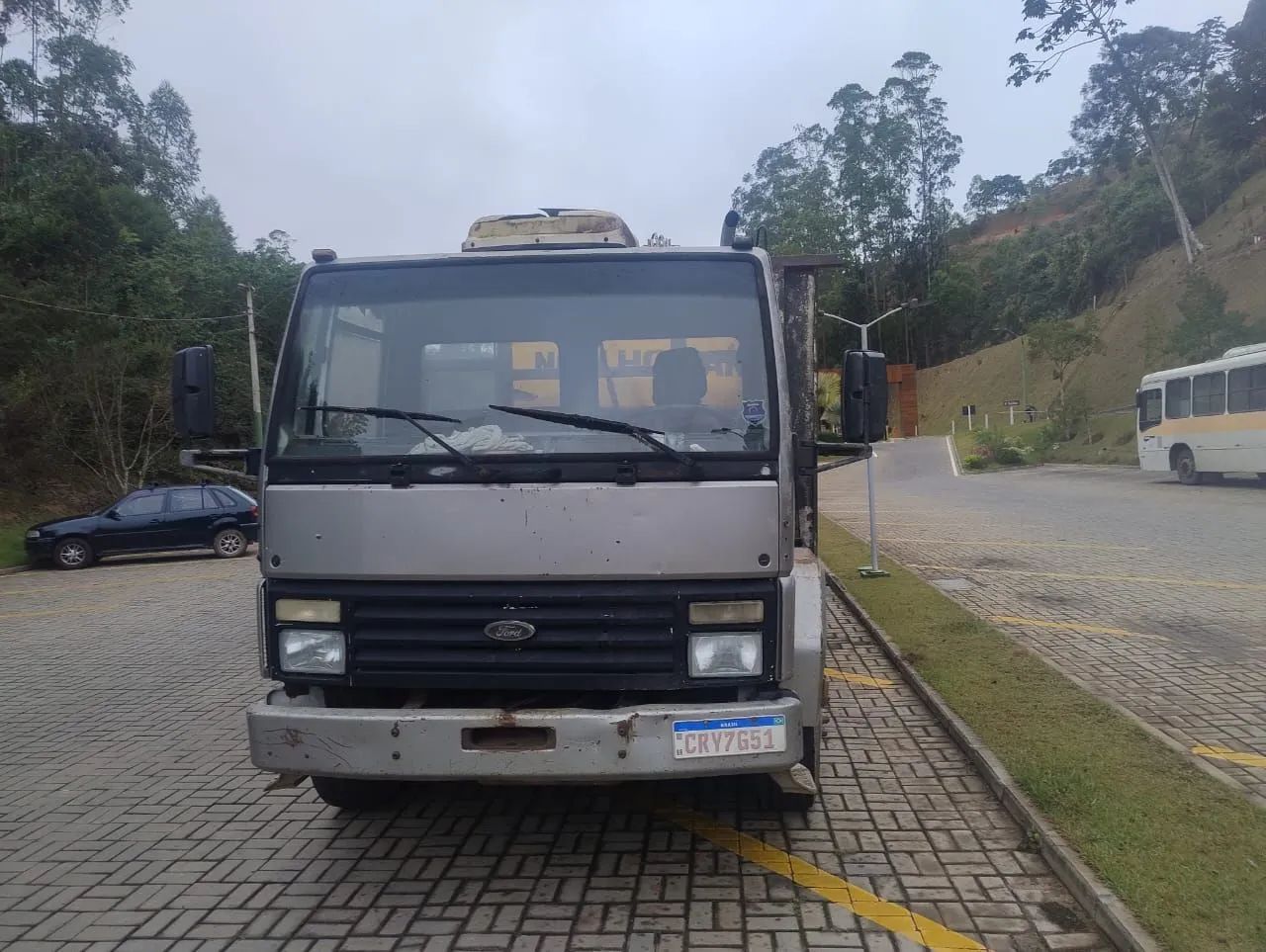 Caminhão prancha 1992 .