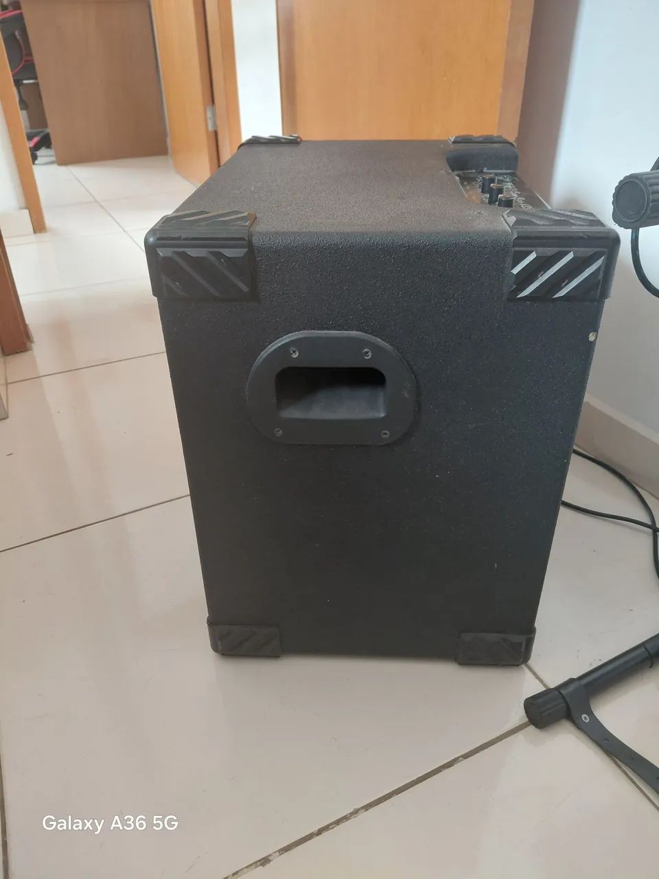 Caixa som  voxstom  para baixo - Foto 4