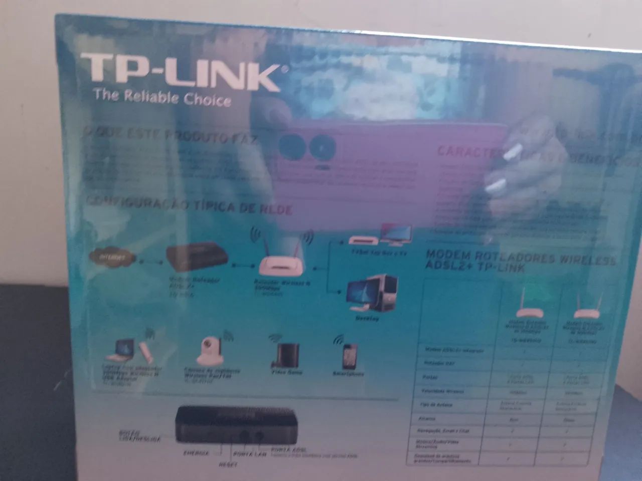Vendo Modem Roteador ADSL2+ - Foto 4