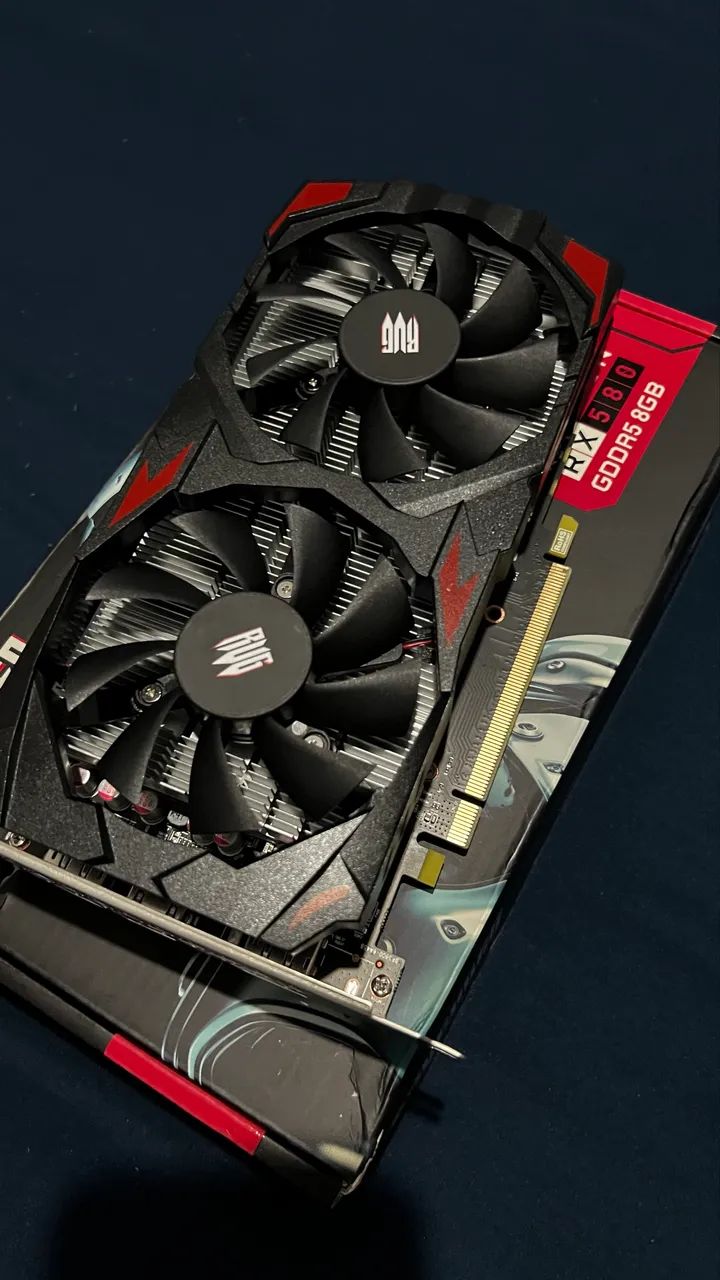 PLACA AMD RX 580 8GB - Foto 2