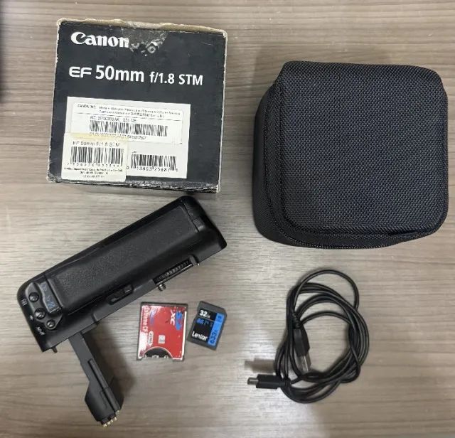 Câmera Canon 5D Mark II + lente 50mm + Acessórios - Foto 4