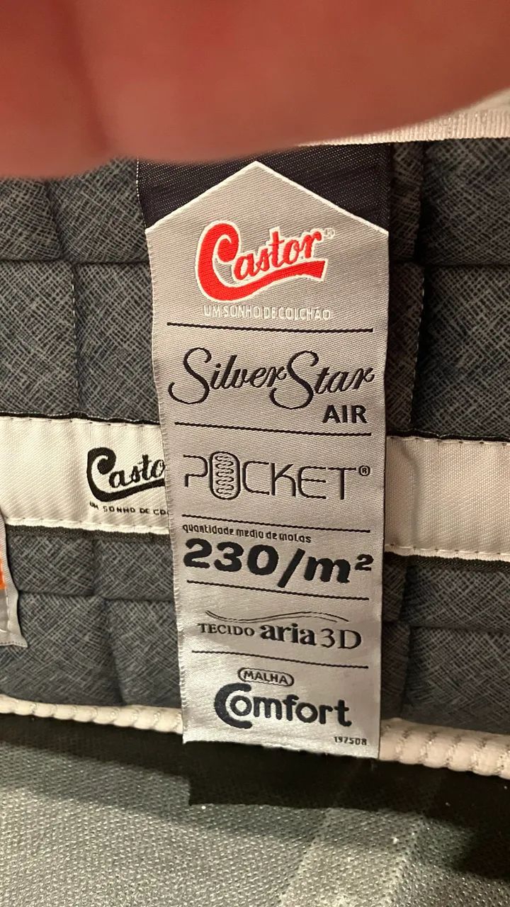 Vendo super Colchão + Box king Castor  - Foto 2