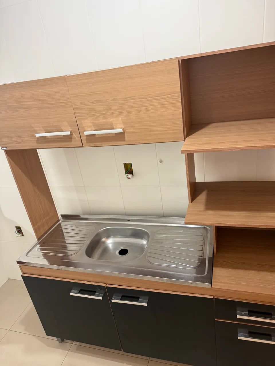 Armário de cozinha + Pia de inox  - Foto 4