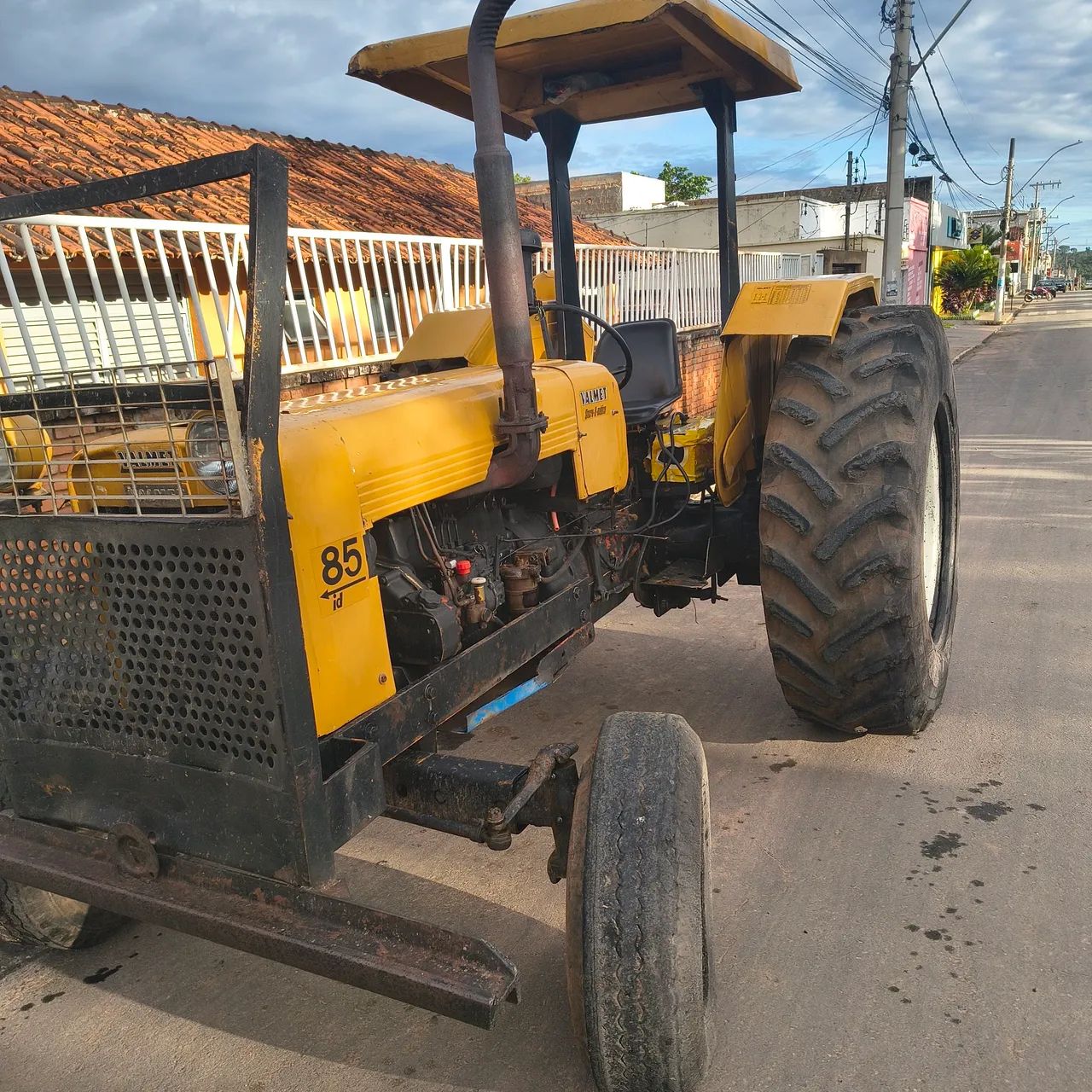 Vende Trator Valmet 85id 1980 Todo revisado. - Foto 5