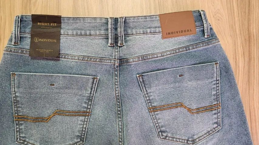 Calça Jeans INDIVIDUAL Original | 5 Pockets | BALANCE | Tam 44 - Foto 5