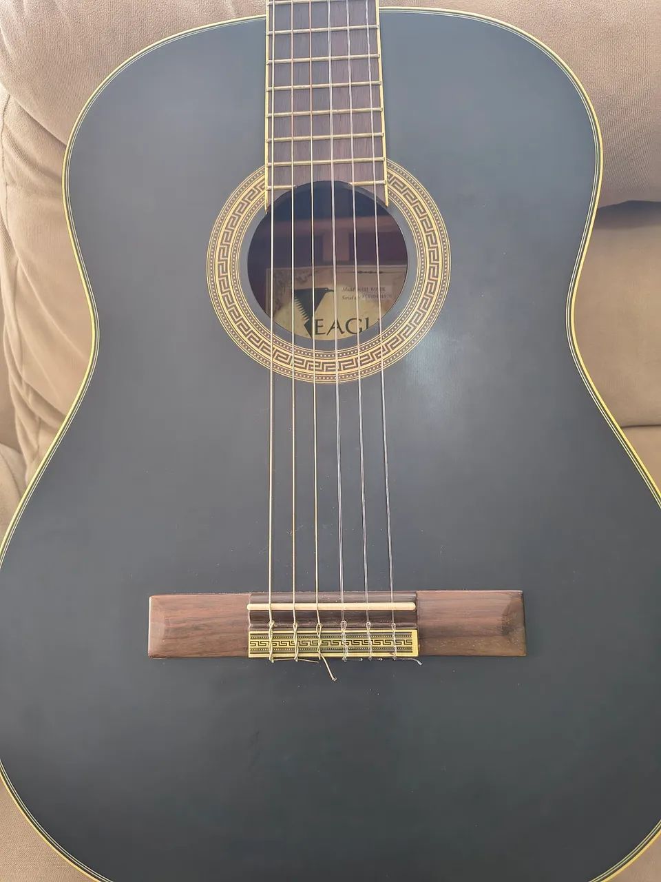 Violão Eagle DH-69SBK Black - Foto 2