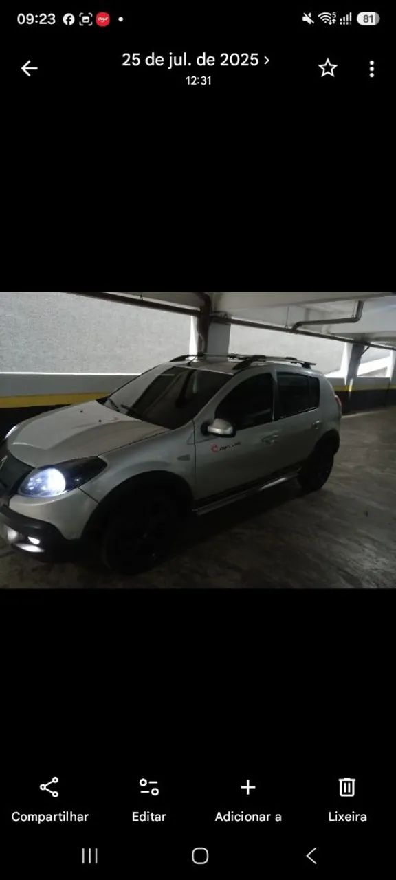 Renault Sandero SANDERO STEPWAY Hi-Flex 1.6 16V 5p Aut. 2013