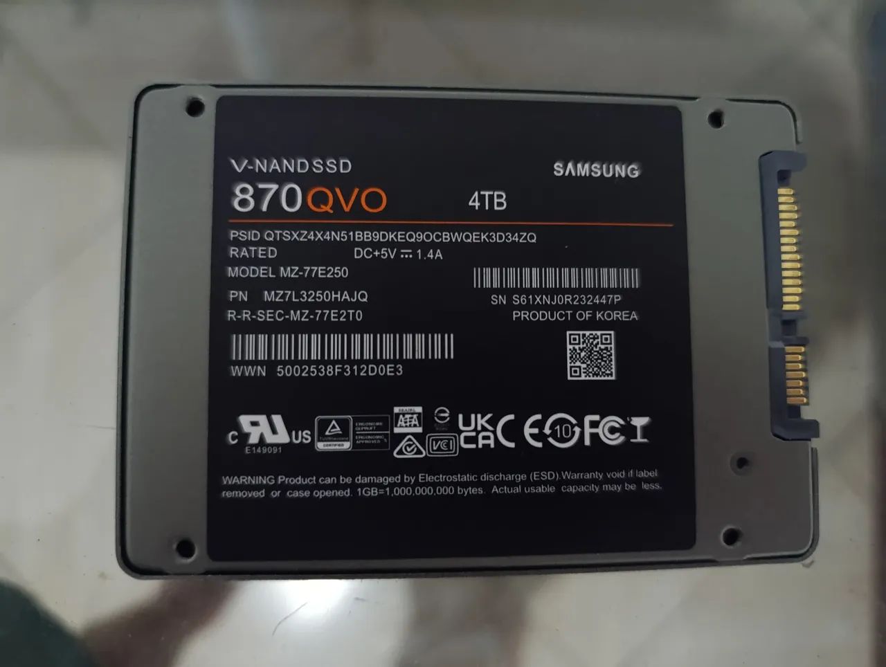 SSD Samsung 4 teras - Foto 2