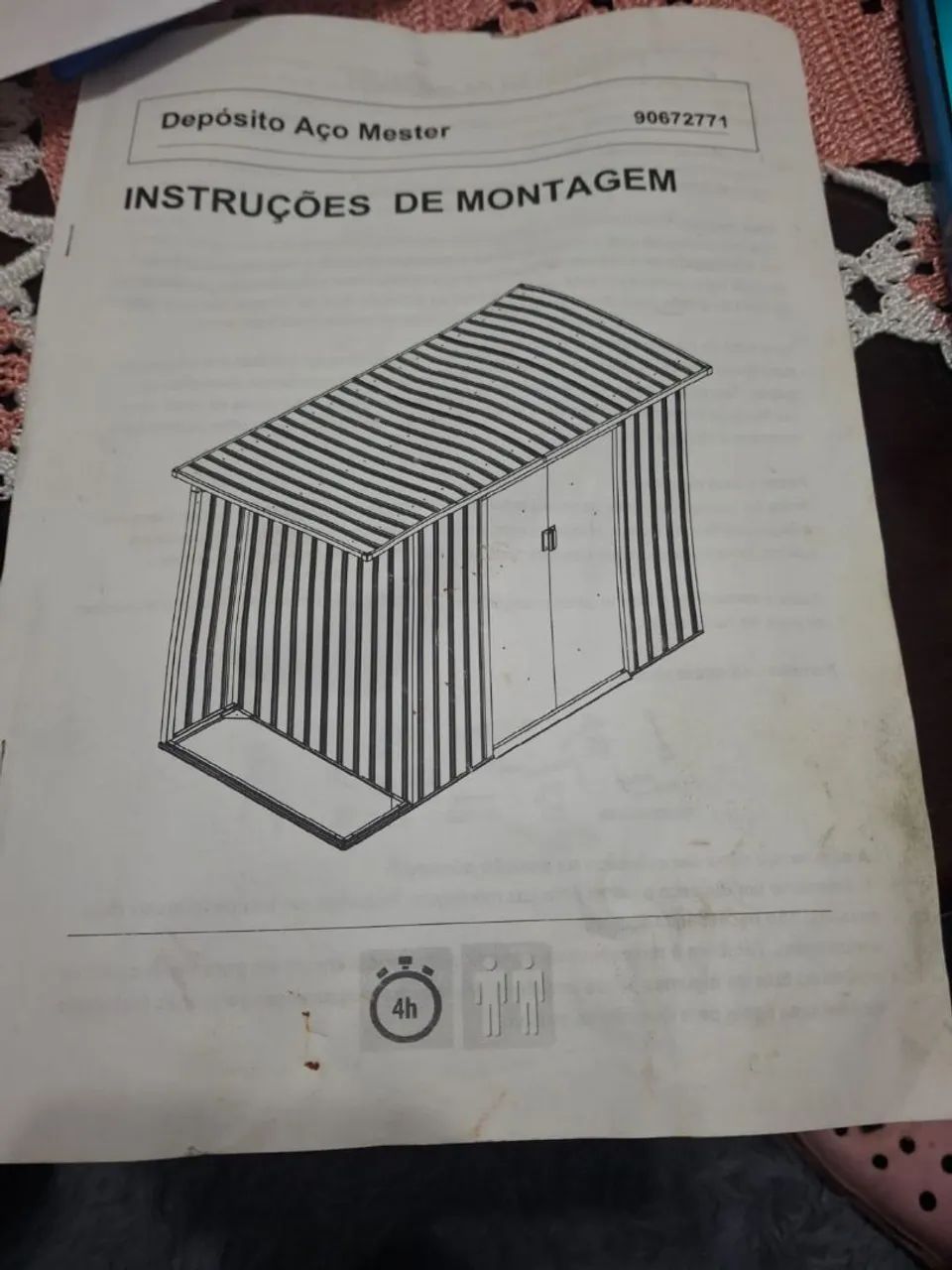 Casa barraca  de metal