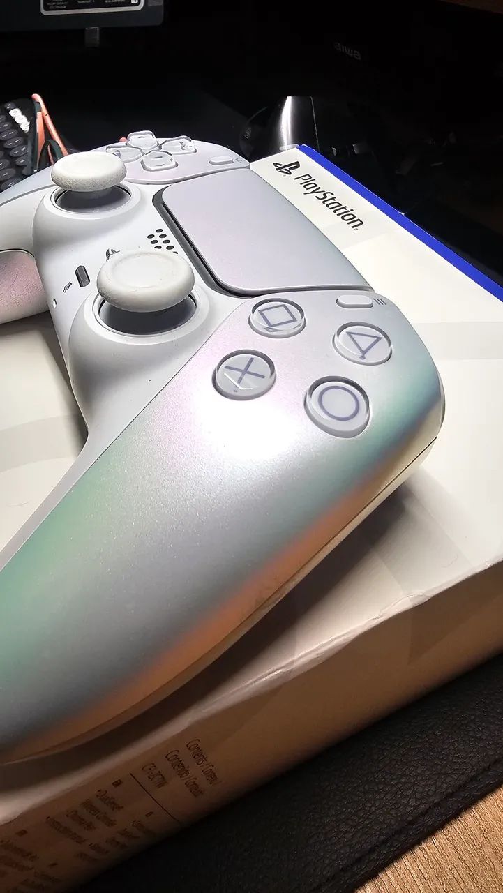 DualSense Chroma Pearl Branco - Foto 2