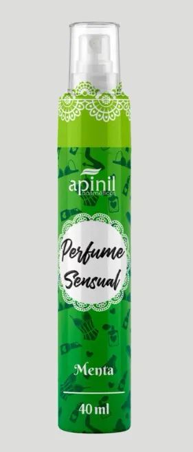 Perfume de Calcinha Menta 40ml Spray Íntimo Feminino Refrescante