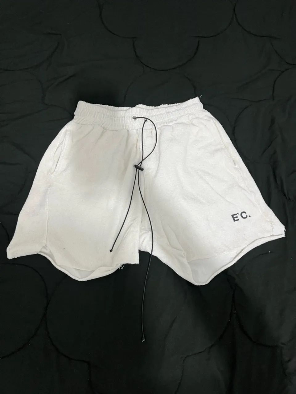  Short branco atoalhado EC. - P