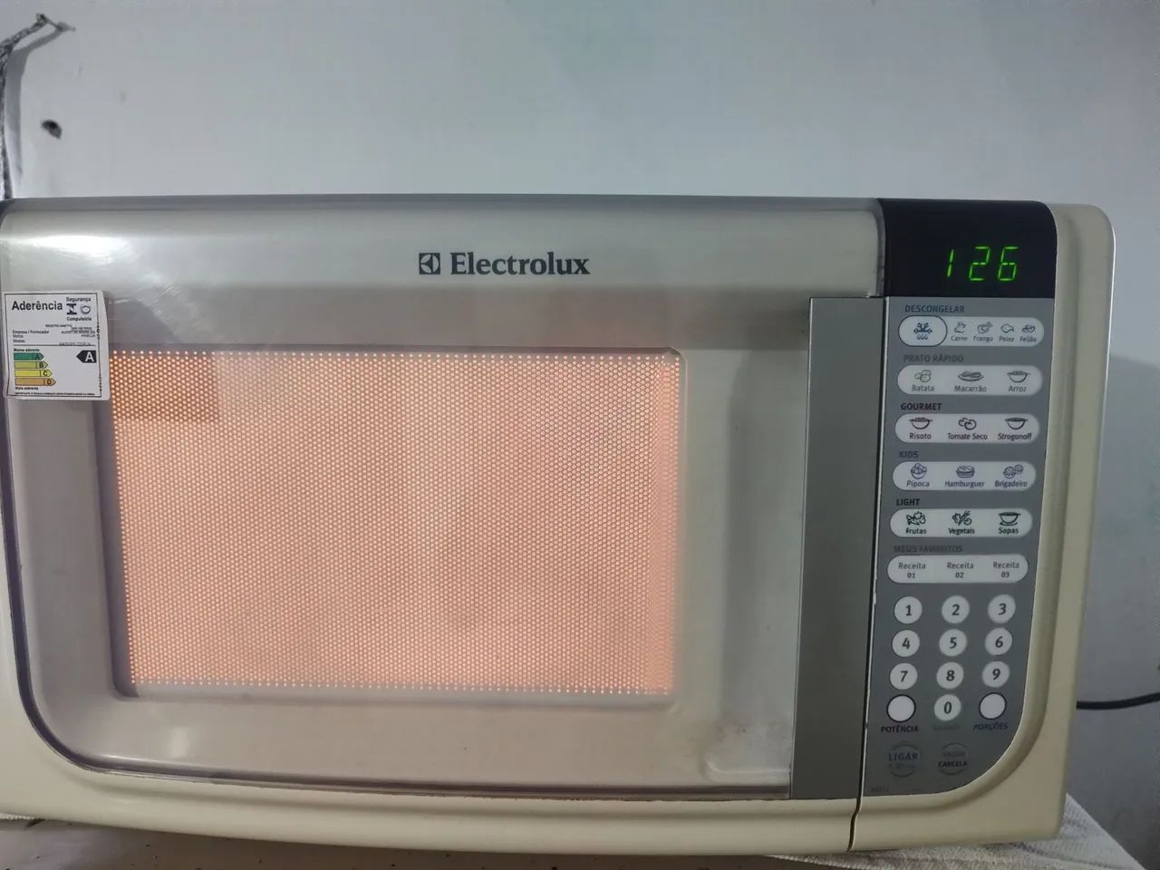 Microondas Eletrolux 