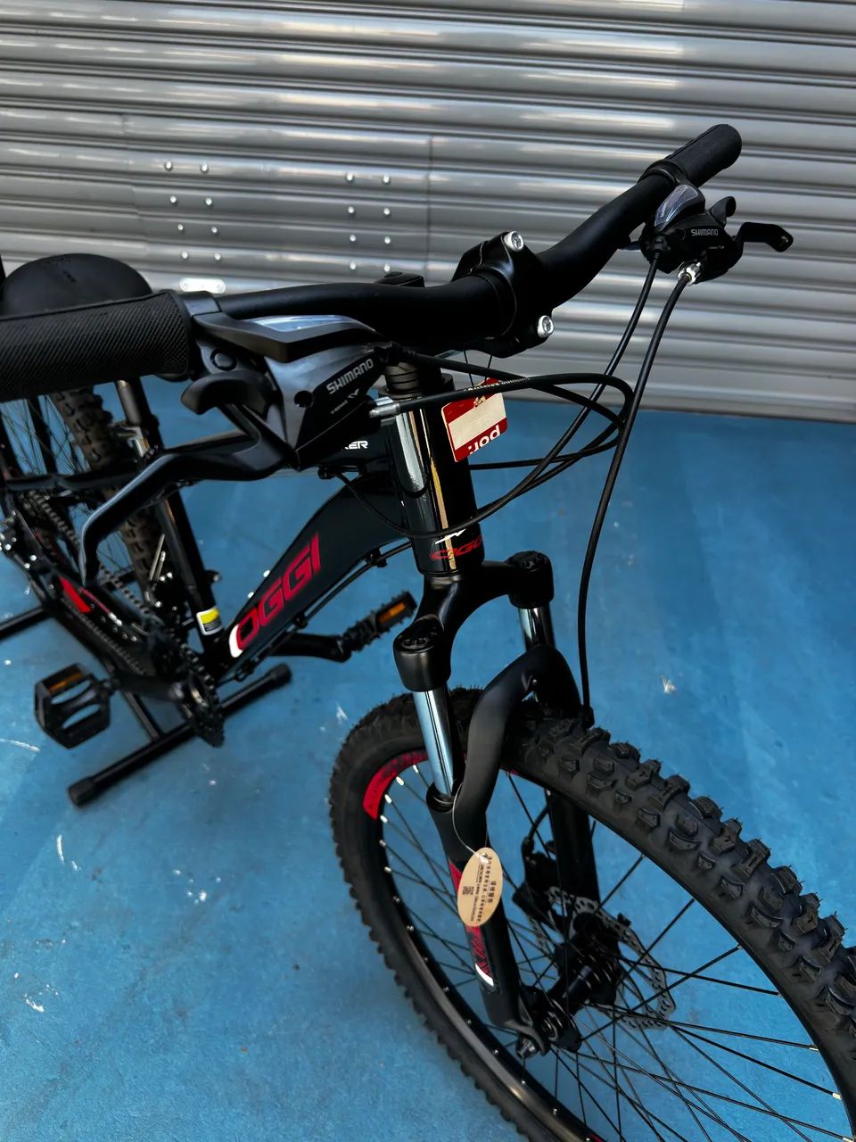 Bicicleta Aro 24 Mtb Oggi Hacker Shimano - Foto 2