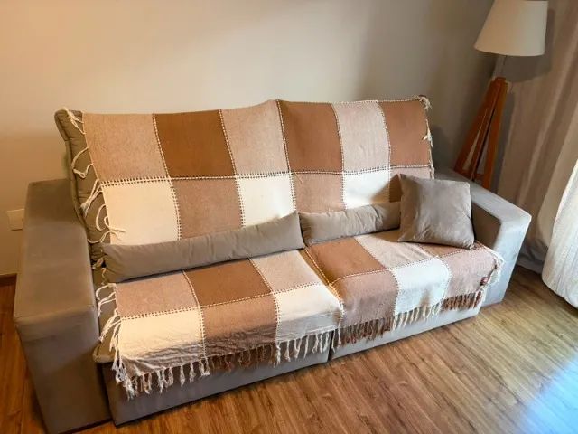 SOFA RETRATIL - Bom estado- HIGIENIZADO - Foto 2