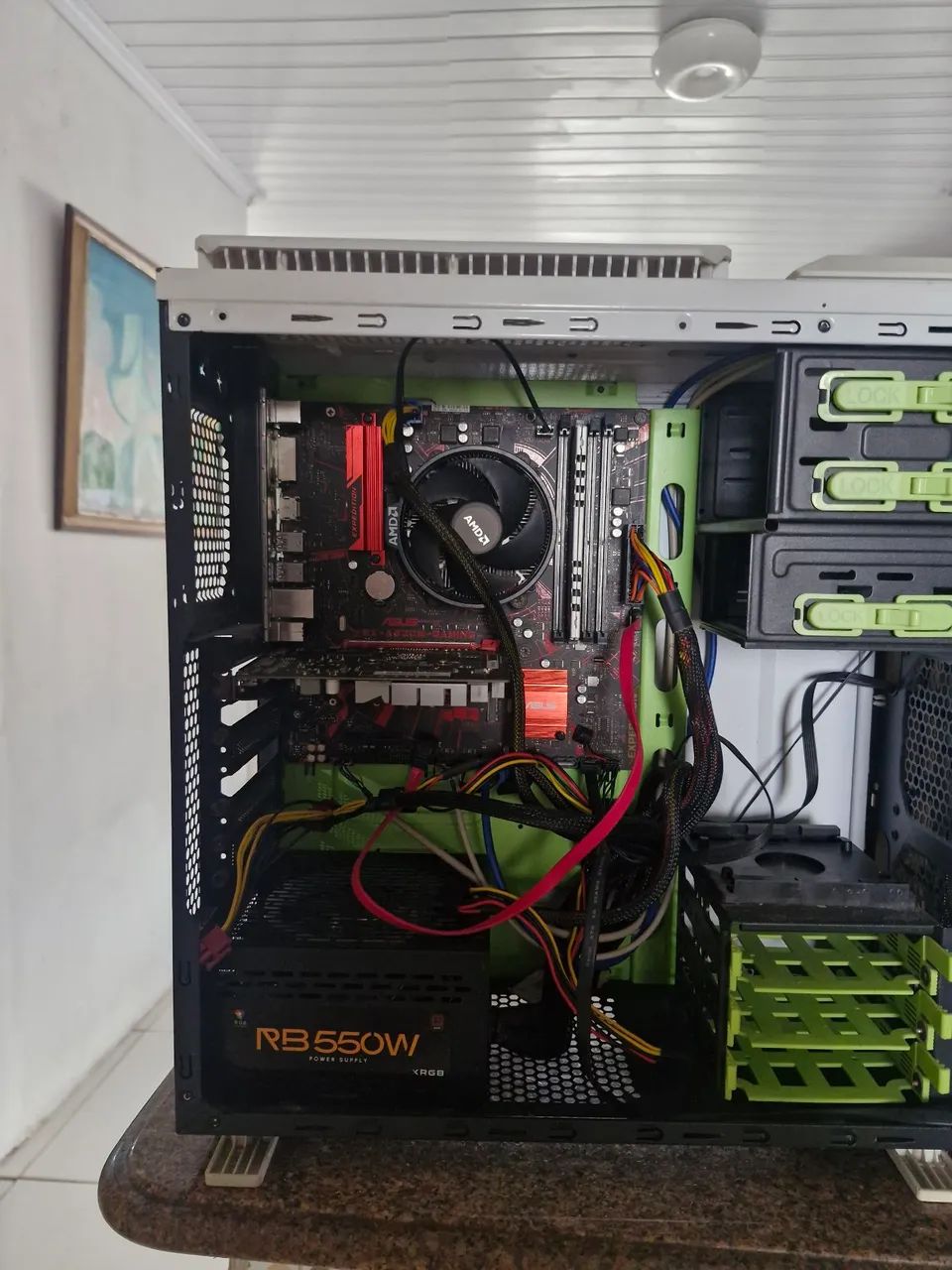 Pc Gamer com Rayzen 5 , 16 gb de memoria  - Foto 4