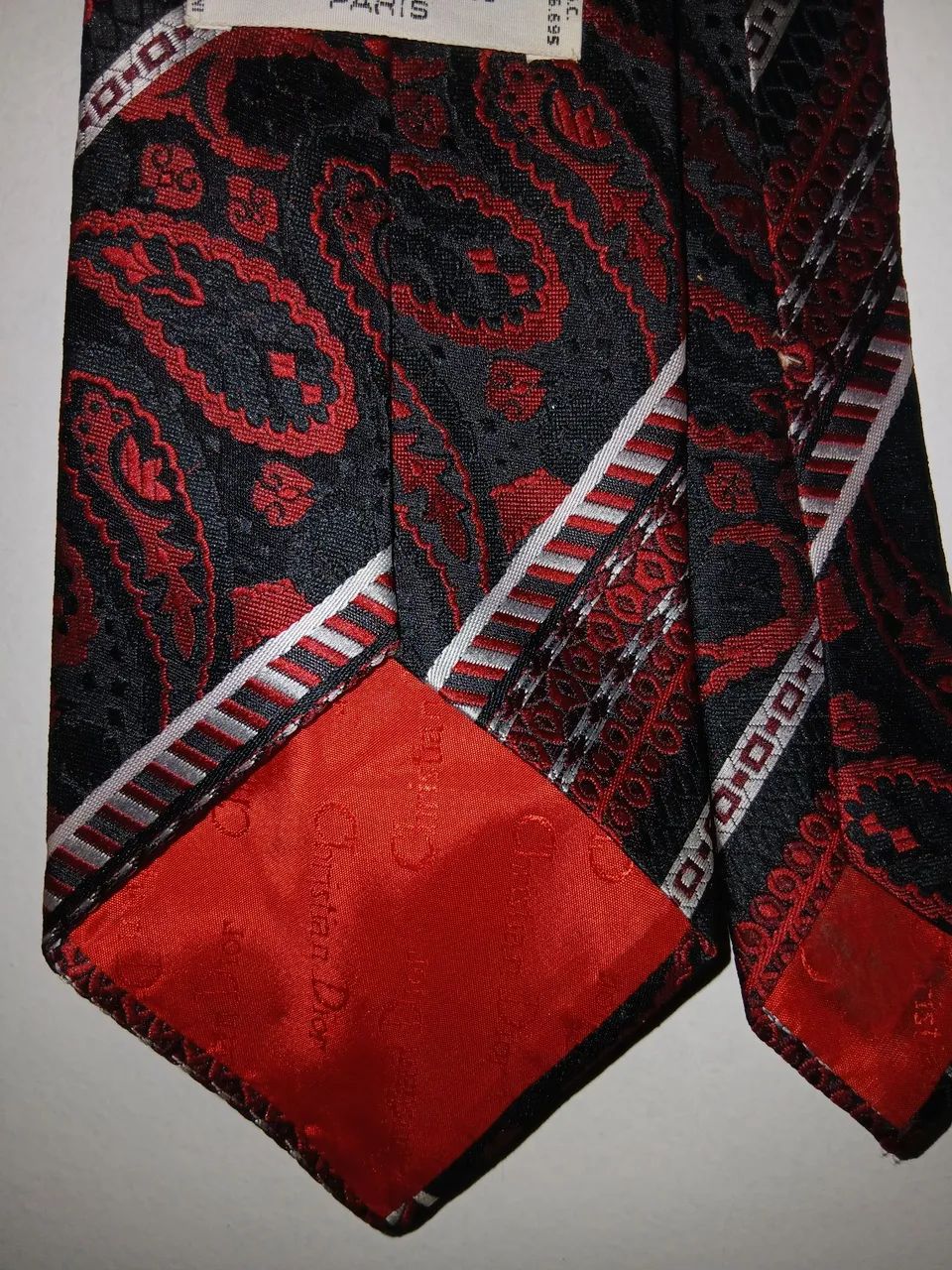 GRAVATA VINTAGE CHRISTIAN DIOR PRATICAMENTE NOVA  - Foto 4