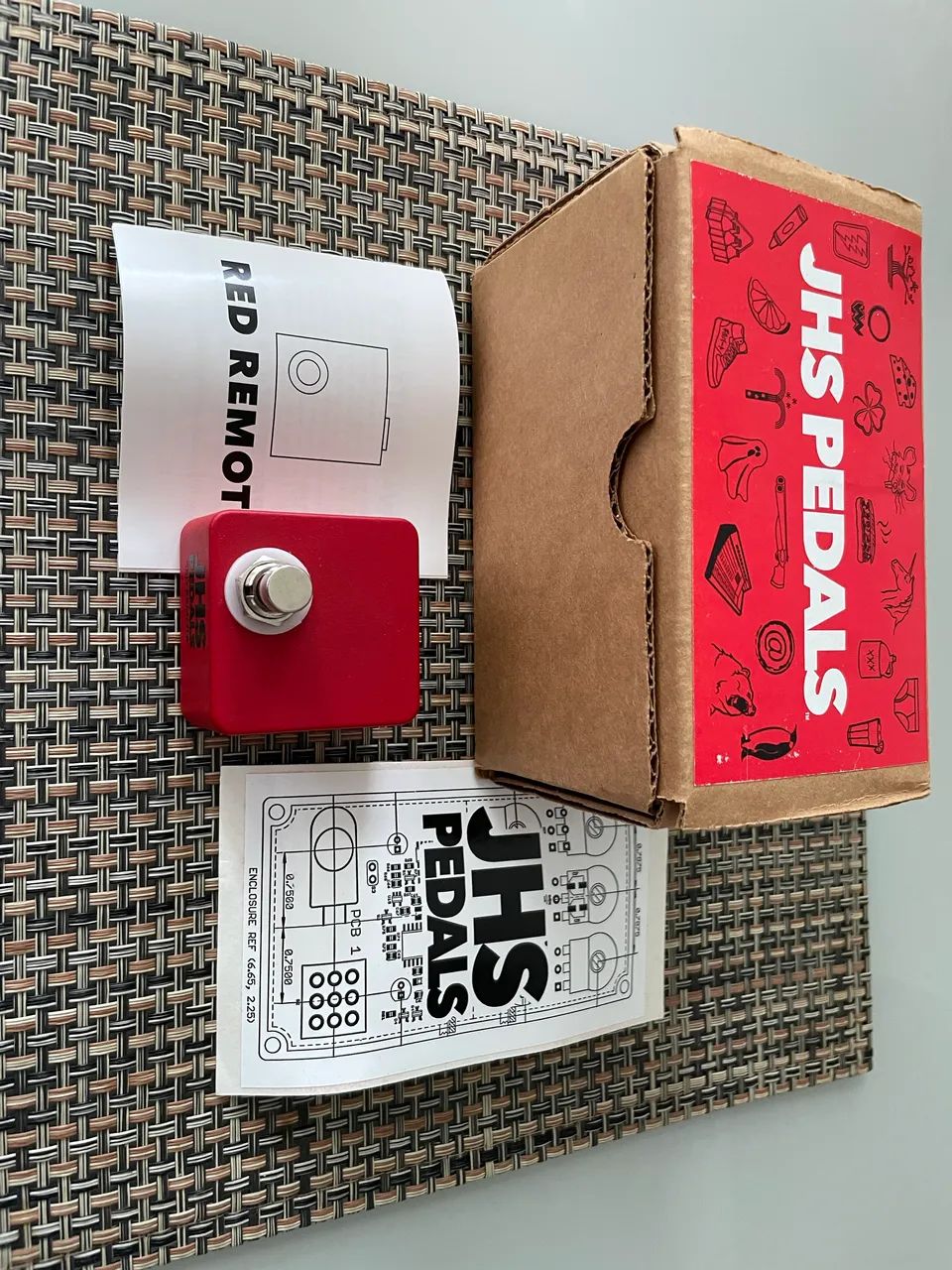Pedal Red Remote Jhs - Novo Zero Completo Na Caixa