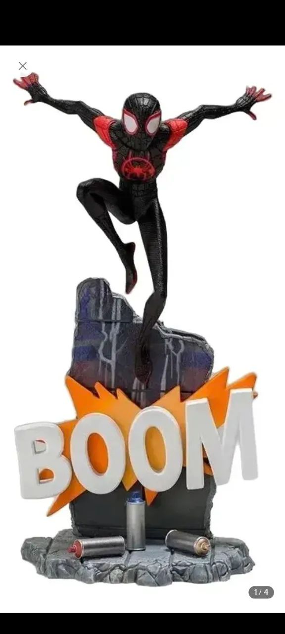 Miles Morales Iron Studios  - Foto 3
