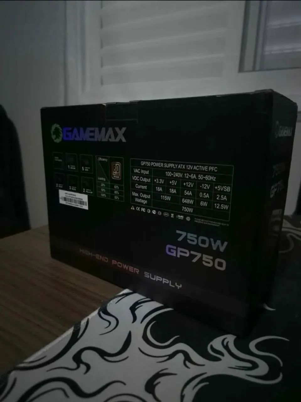 Fonte Gamemax GP750 80 Plus Bronze - Foto 2