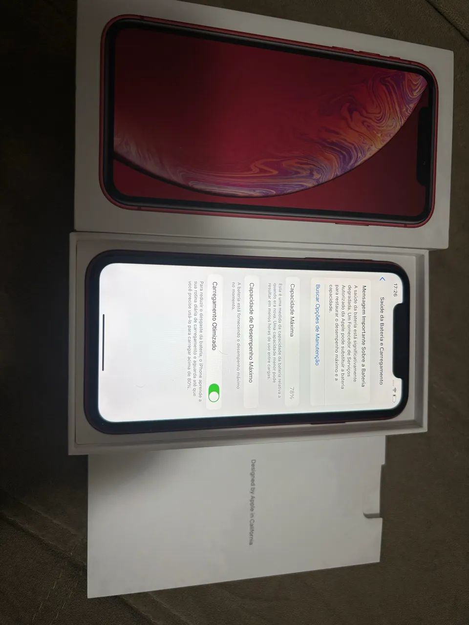 Iphone XR 64 GB Vermelho Usado - Foto 4
