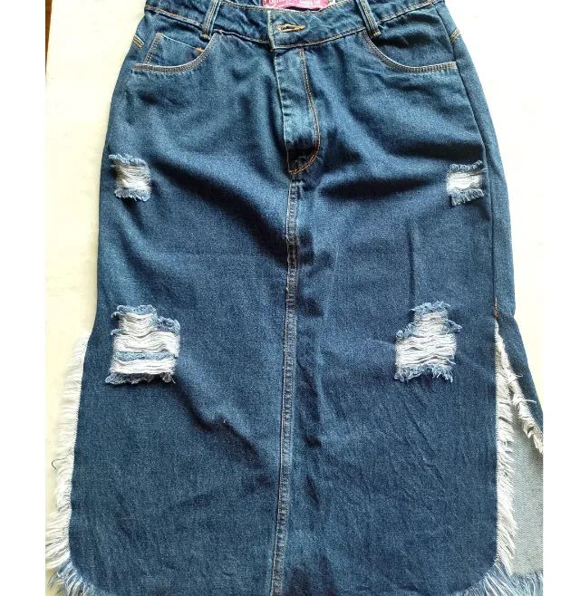 Saias jeans - Foto 5