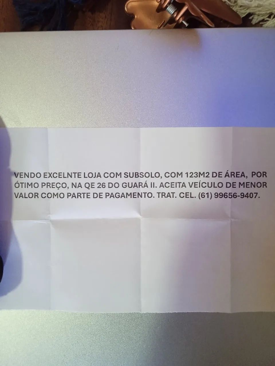 Vendo excelente loja com subsolo.