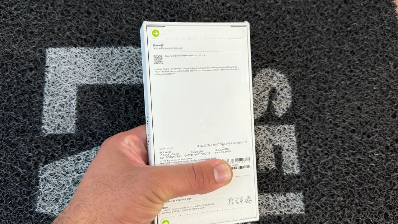 iphone 17 256GB Preto - novo  - Foto 2