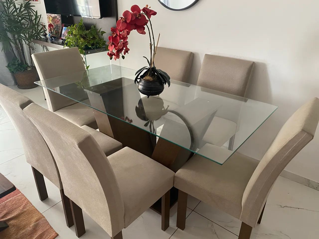 Mesa com 6 cadeiras  - Foto 3