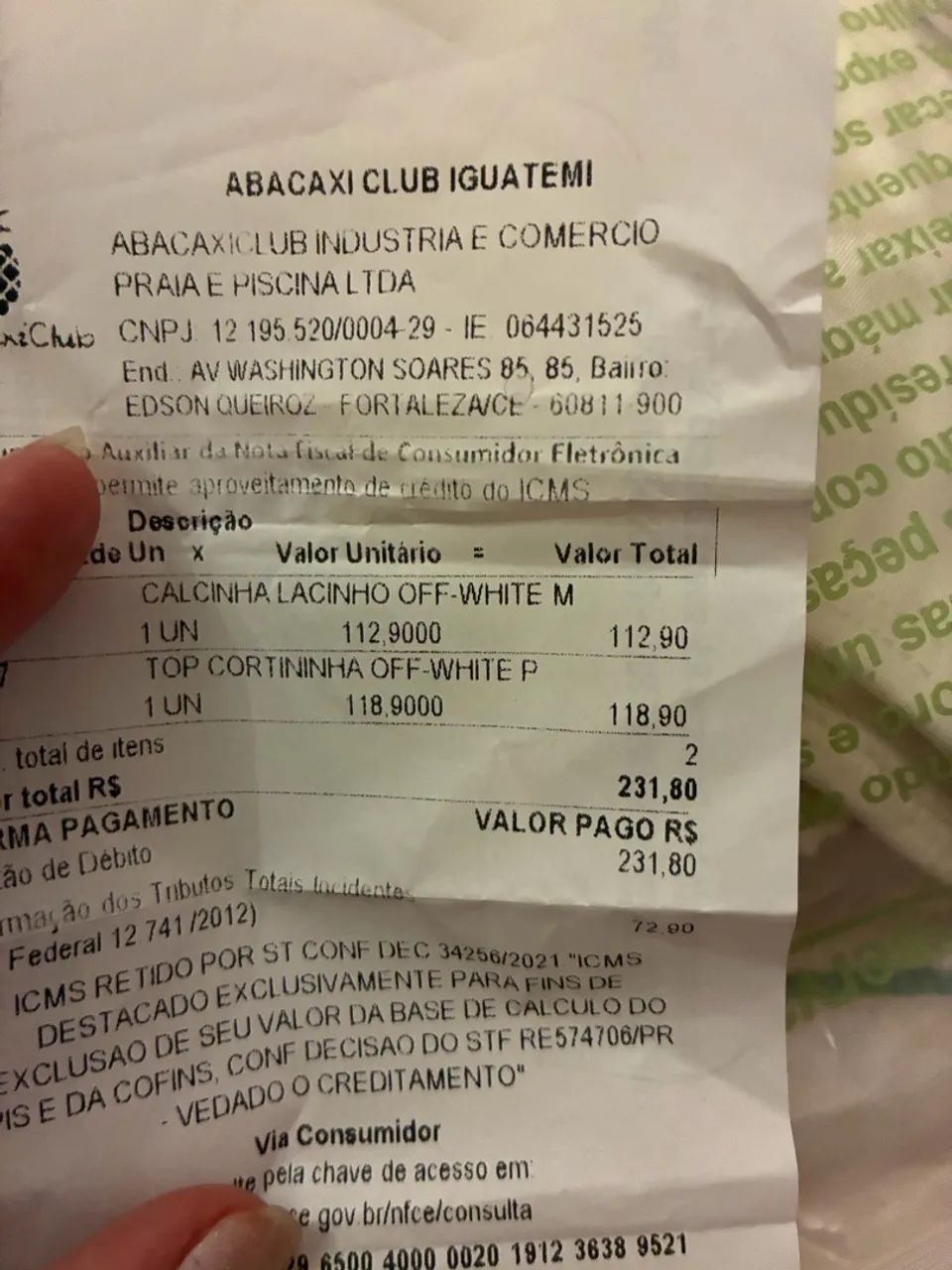 Biquíni ABACAXI CLUB - Foto 2