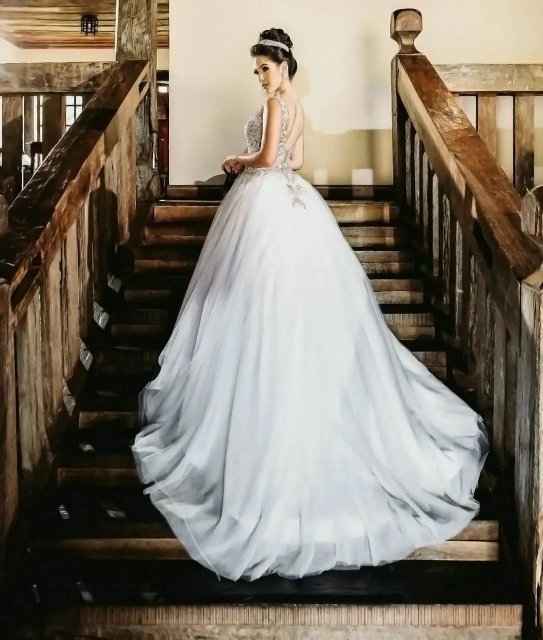 VESTIDO DE NOIVA PRINCESA  - Foto 2