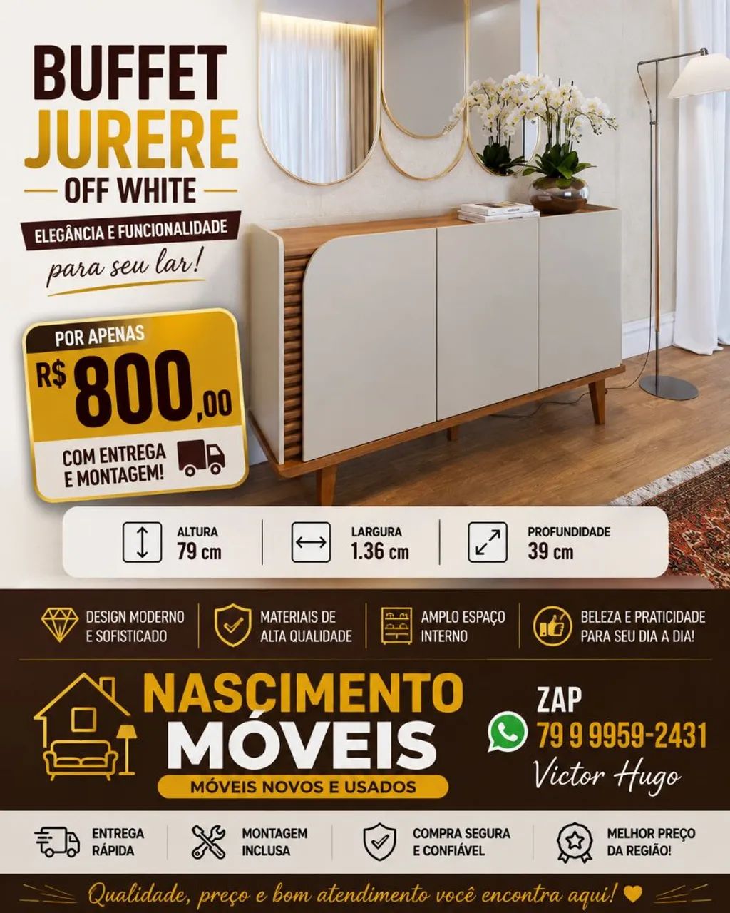 NASCIMENTO MÓVEIS ZAP 79 9  * 