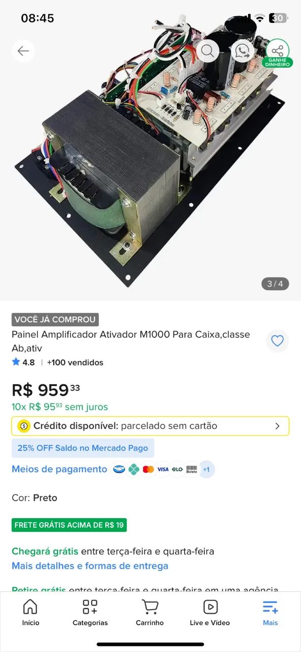 Amplificador  - Foto 2