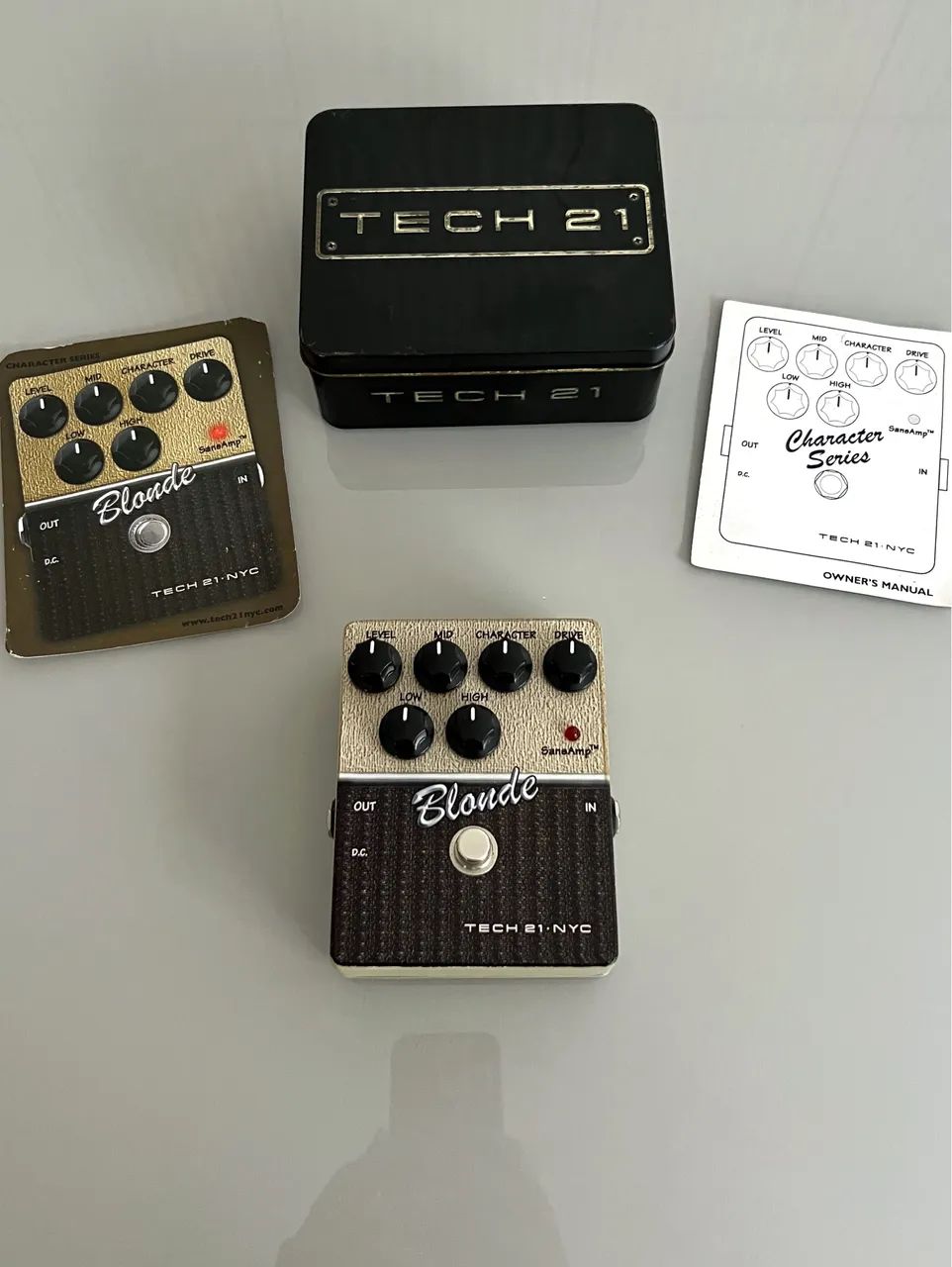 Pedal Blonde Sansamp Tech 21 - Instrumentos musicais - Cruz das