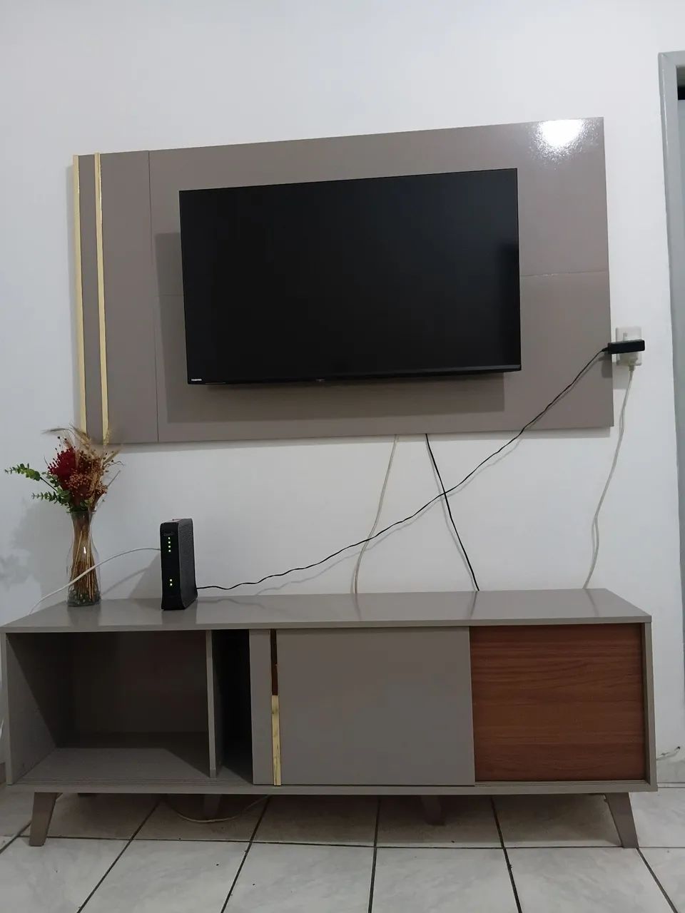 Rack com painel de TV - Foto 3
