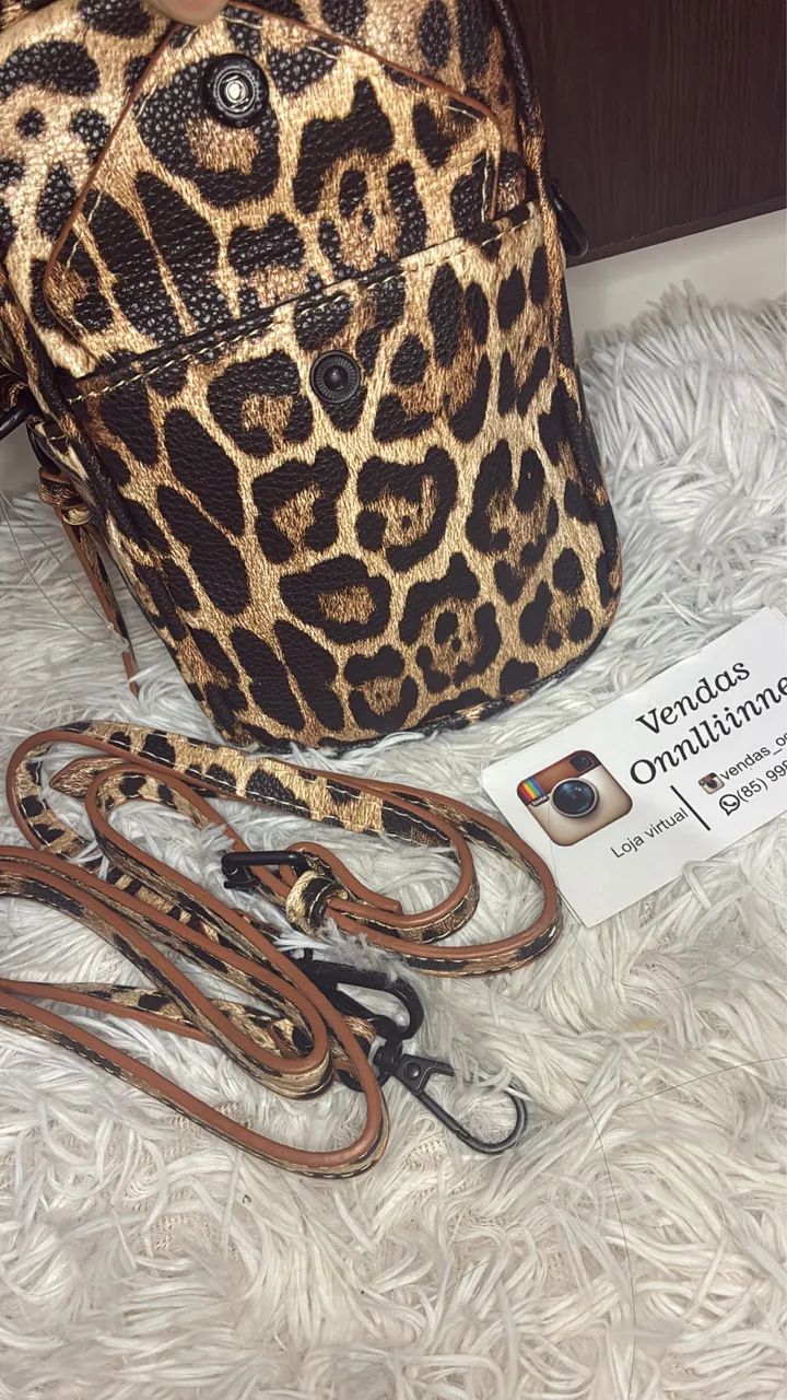 Bolsa para celular oncinha  - Foto 4