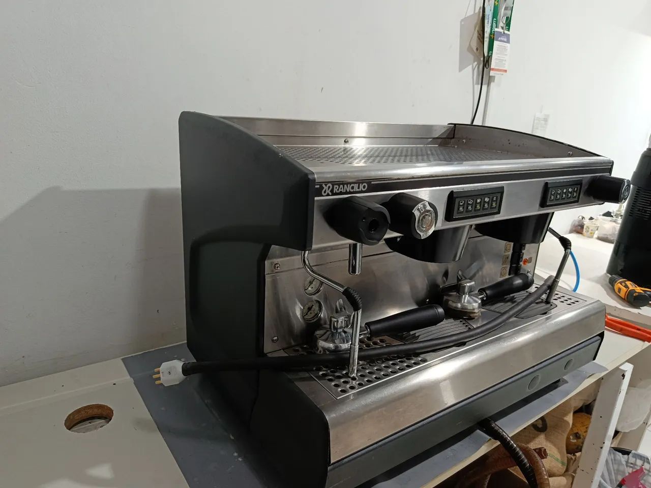 Máquina de café profissional rancilio 2 grupos  - Foto 2