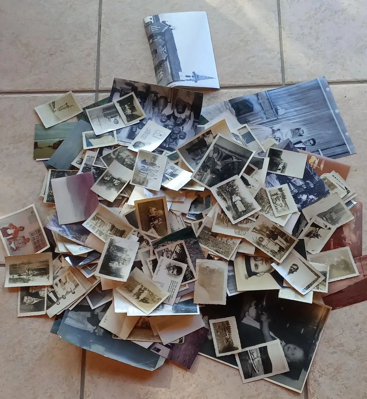 Coleção de fotografias antigas 