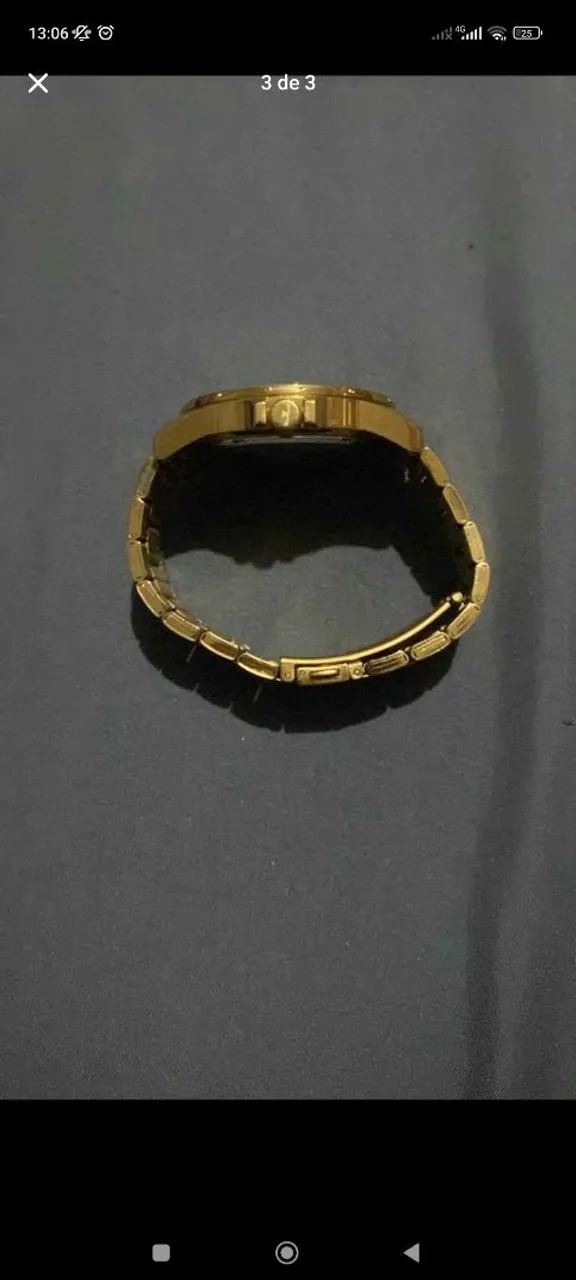 Relógio technos dourado zero  - Foto 3