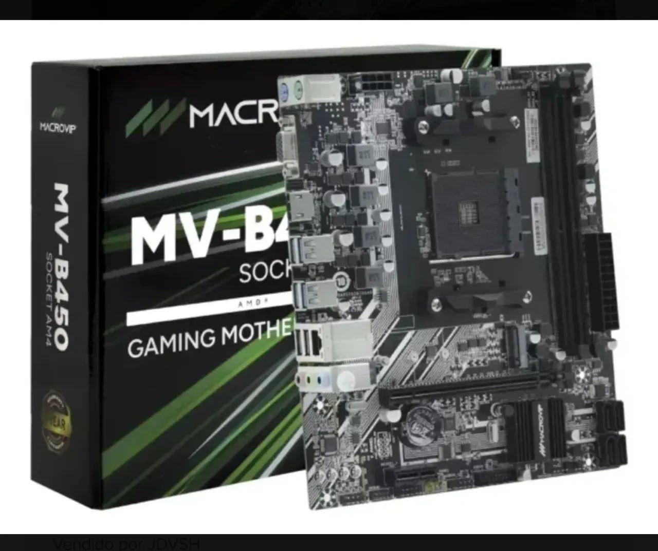 Placa mae Amd B450 m Macrovip