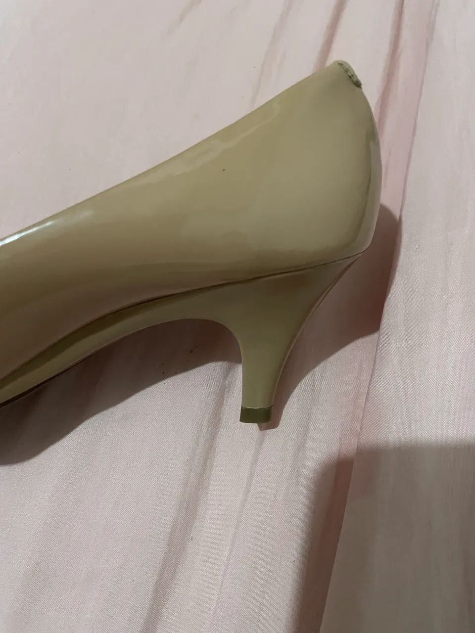 Sapato Scarpin Nude Verniz  - Foto 4