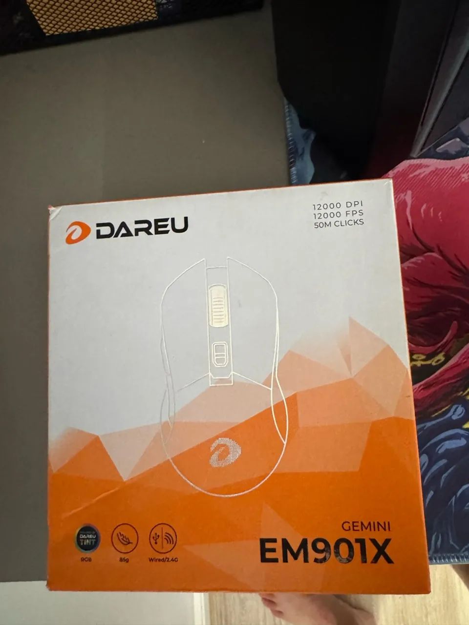 DAREU Sakura Mouse bluetooth gamer - Foto 4