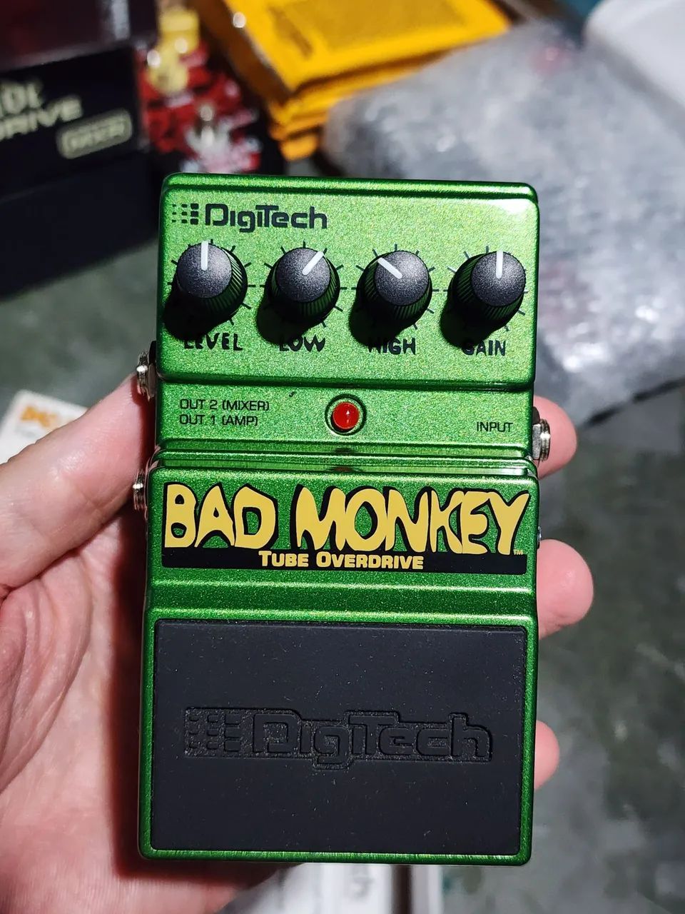 Pedal Digitech Bad Monkey Tube Overdrive - em Excelente Estado