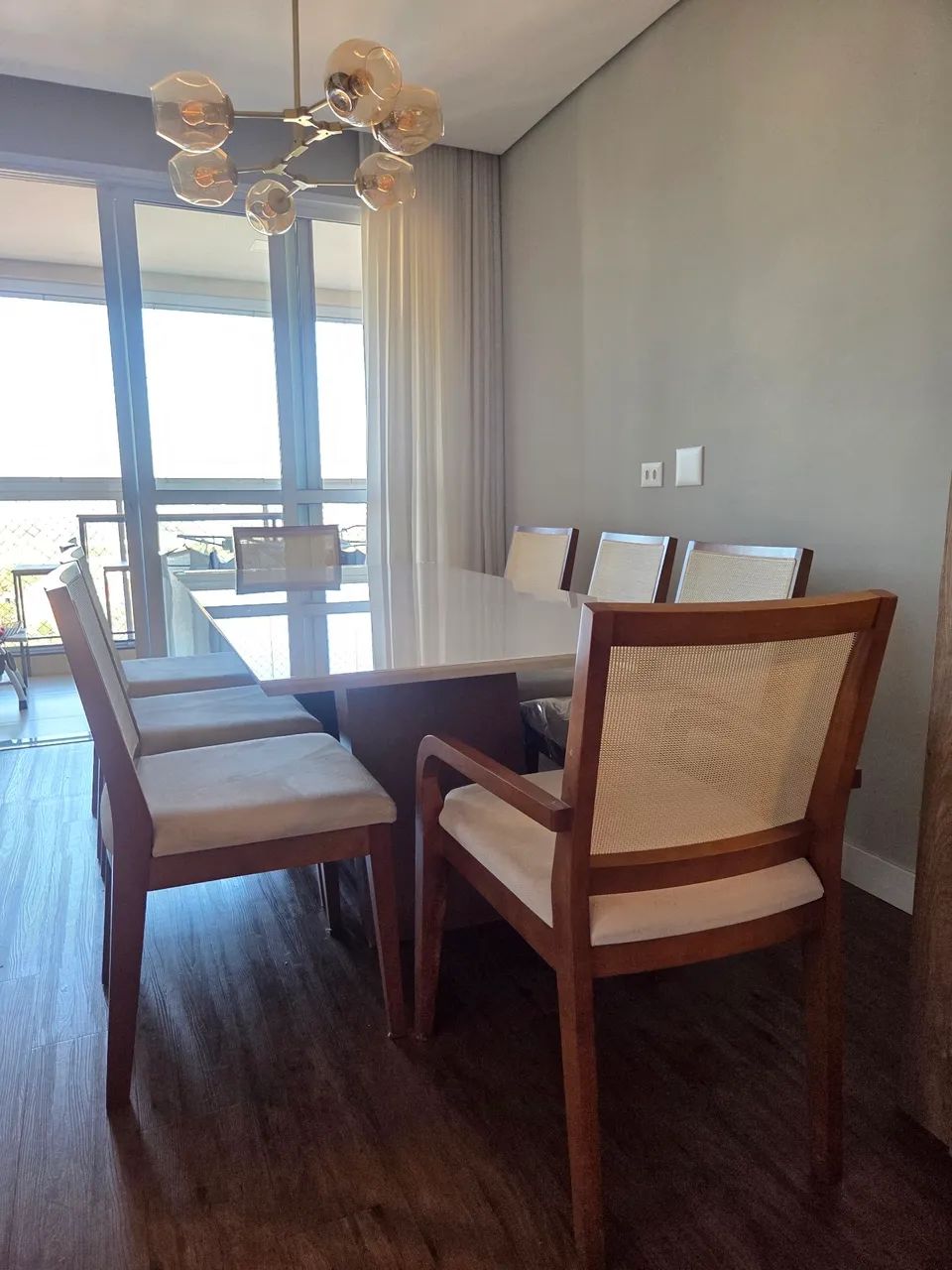 Conjunto de Mesa de Jantar 8 lugares - Foto 2