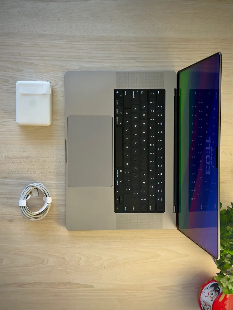 Macbook Pro 16 M1 Max 32gb 1tb 2021 Cinza-espacial (Usado) - Foto 2