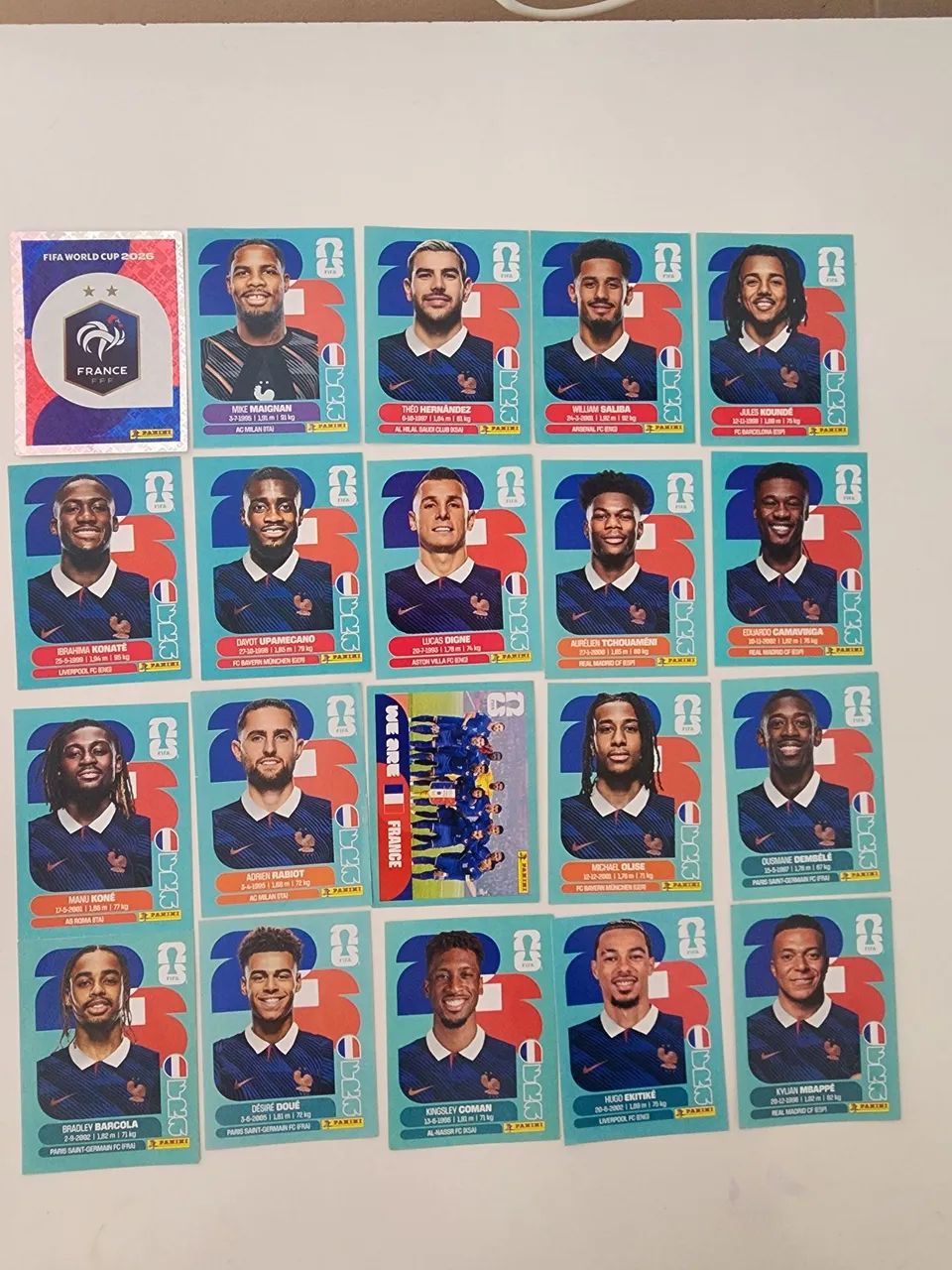 Figurinhas copa 2026