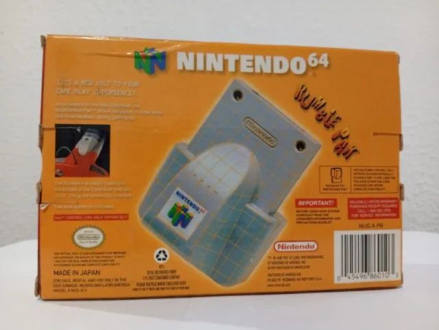 Rumble Pak N64 com Defeito com Caixa - Foto 5