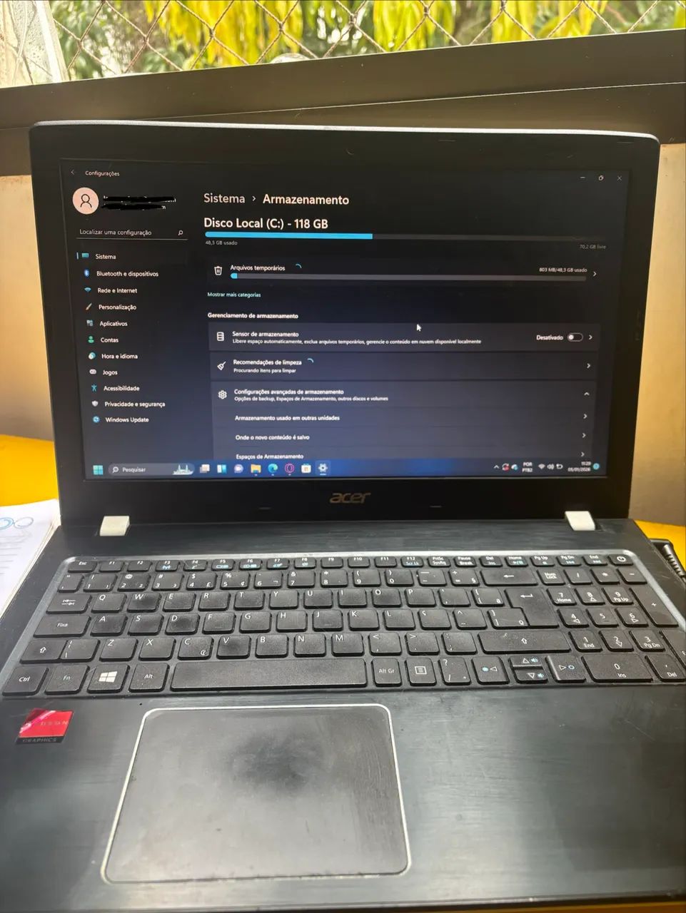 Vendo notebook Acer - Foto 2