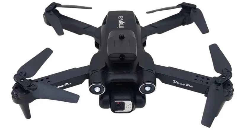 Drone Inova WRJ-12618 Dobrável com Câmera Dual 4K, GPS e Sensor de Obstáculos